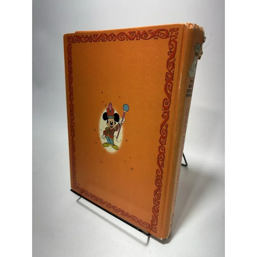 Walt Disney Great Moments In Fiction 1970 Golden Press Vintage Book
